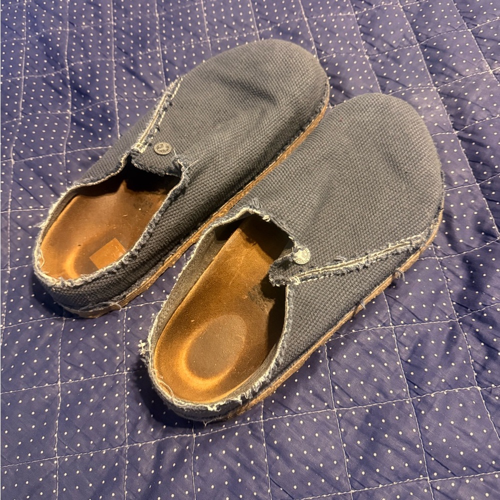 Birkenstock Blue and Brown Men's Sandals *MAKE AN OFFER. MUST SELL!!* - Picture 2 of 2